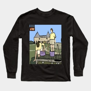 Homage to the Grape Lady Long Sleeve T-Shirt